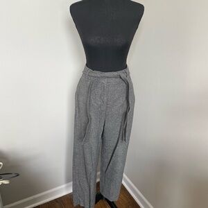 Aritzia Wilfred Gray Wide Leg Pants